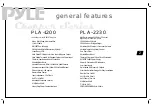 Preview for 4 page of Pyle Chopper PLA-2230 User Manual