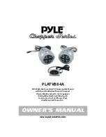 Pyle Chopper Series PLATVB84A Owner'S Manual preview