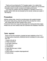 Preview for 2 page of Pyle COMPONENT SPEAKER SYSTEM PLD6C Installation Manual