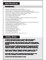 Preview for 2 page of Pyle discojam PSUFM1045A Operating Instructions Manual