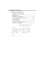 Preview for 2 page of Pyle Dryver PLAD3300D Owner'S Manual