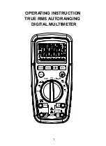 Preview for 1 page of Pyle DT-9918T Operating Instruction