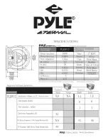 Pyle Eternal PLEW12 Specifications preview