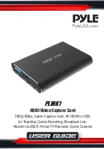 Pyle Gamelink PLINK1 User Manual preview