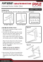 Pyle LPTS25X2 Quick Start Manual предпросмотр