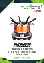 Preview for 1 page of Pyle Nutrichef PKFNMK25 User Manual