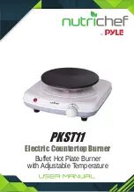 Pyle Nutrichef PKST11 User Manual preview