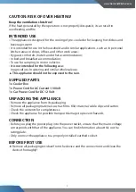 Preview for 3 page of Pyle Nutrichef PKTCEC4BL User Manual