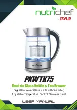 Предварительный просмотр 1 страницы Pyle Nutrichef PKWTK75 User Manual