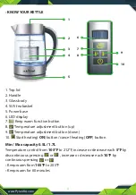 Preview for 4 page of Pyle Nutrichef PKWTK75 User Manual