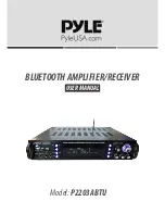 Preview for 1 page of Pyle P2203ABTU User Manual