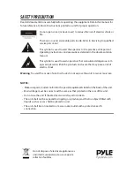 Preview for 6 page of Pyle P2203ABTU User Manual