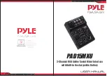 Pyle PAD15MXU User Manual preview