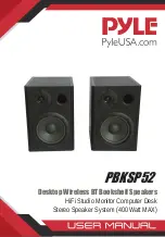 Pyle PBKSP52 User Manual preview