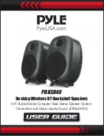 Pyle PBKSR40 User Manual preview