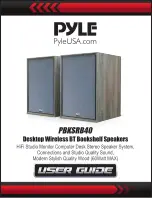 Pyle PBKSRB40 User Manual preview