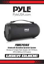 Preview for 1 page of Pyle PBMSPG1BK User Manual