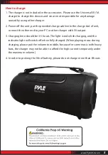 Preview for 5 page of Pyle PBMSPG1BK User Manual