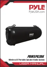 Pyle PBMSPG2BK User Manual preview