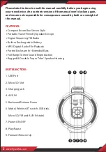 Preview for 2 page of Pyle PBMSPG2BK User Manual