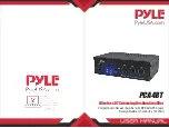 Pyle PCA4BT User Manual preview