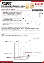 Pyle PCJD50 User Manual preview