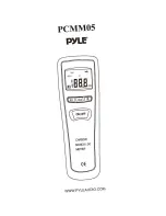 Предварительный просмотр 1 страницы Pyle PCMM05 Manual