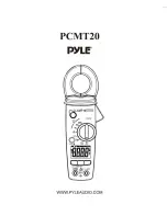 Pyle PCMT20 Manual preview