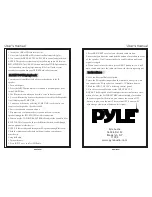 Preview for 4 page of Pyle PCMX270B Operating Instructions