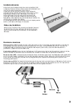 Предварительный просмотр 3 страницы Pyle PDA 3000 Owner'S Manual