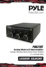 Pyle PDA22BT User Manual preview