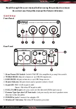 Preview for 2 page of Pyle PDA22BT User Manual