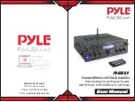 Pyle PDA5BU.0 User Manual preview