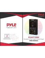 Pyle PDAP18BK User Manual preview