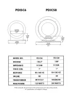 Preview for 2 page of Pyle PDICS6 Specifications