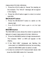 Preview for 7 page of Pyle PDMT25 Operating Instructions Manual