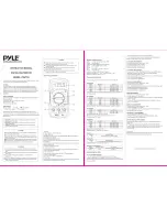 Pyle PDMT29 Manual preview