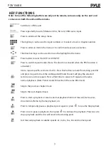 Preview for 9 page of Pyle PDV156BK Operating Instructions Manual