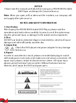 Preview for 3 page of Pyle PDV905BK User Manual