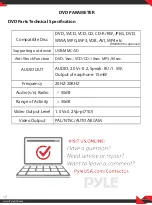 Preview for 18 page of Pyle PDV905BK User Manual