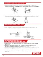 Предварительный просмотр 6 страницы Pyle PDWM1902 User Manual