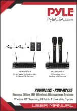 Pyle PDWM2122 User Manual preview