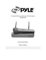 Pyle PDWM2130 Owner'S Manual предпросмотр