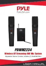 Pyle PDWM2234 User Manual preview