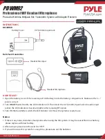 Pyle PDWM92 User Manual предпросмотр