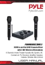 Preview for 1 page of Pyle PDWMKHRD22WM.5 User Manual