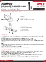 Pyle PDWMU105 User Manual preview