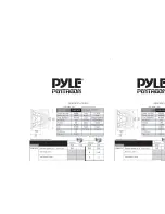 Preview for 1 page of Pyle Pentagon PLMRW10 Specifications