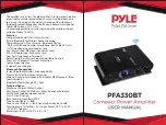 Pyle PFA330BT User Manual preview