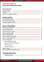 Preview for 2 page of Pyle PFA560BT User Manual